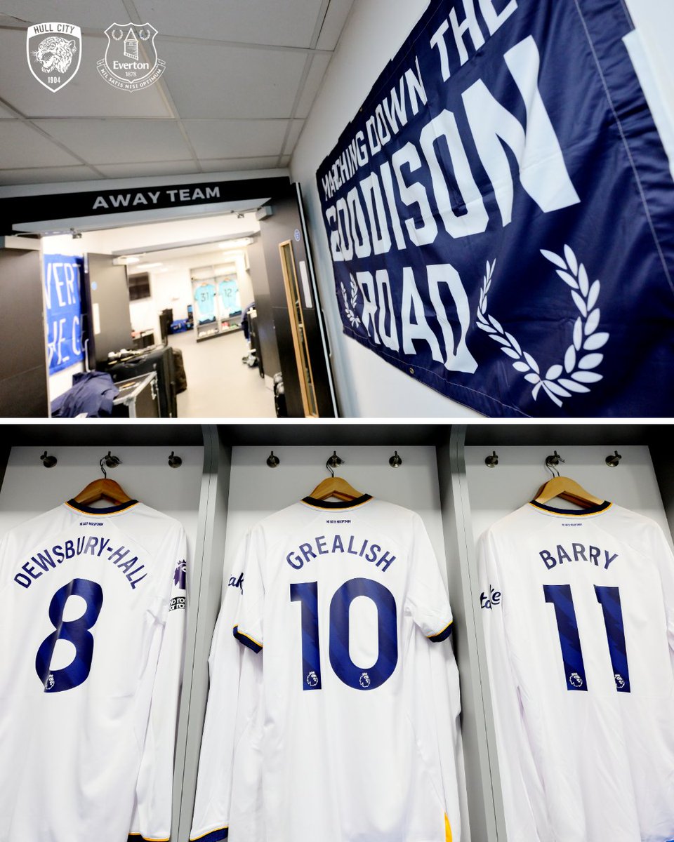 Everton's tweet photo. 📍 MKM Stadium

#HULEVE https://t.co/SgIzVur4oN