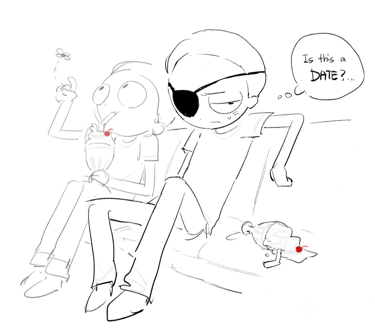 il1ess's tweet photo. #mortycest 낙서 https://t.co/y7lPywDfIH