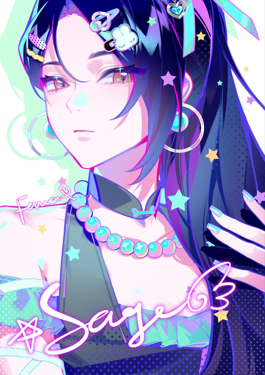 Gaifan_malou's tweet photo. 贤者💅#Valorantart  #sage #Valorant https://t.co/QNROMx5OmZ