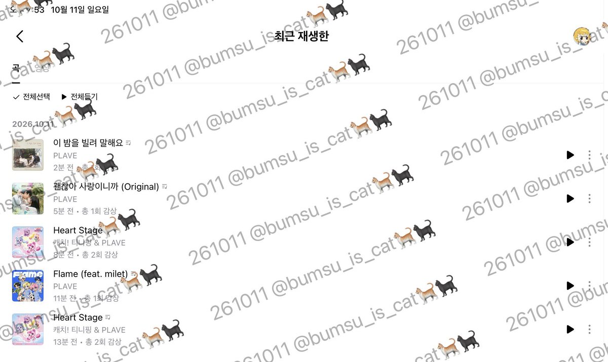 bumsu_is_cat's tweet photo. 그읶까 🧞‍♂️는 스밍카드 없더? 
나 10년만에 지니들어가봐ㅋㅋㅋ
계정도 없어지구 완전새삥계정임🥹🥹 https://t.co/G5kY9E1xQ4