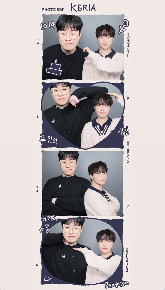 T1keriapics's tweet photo. Keria and Wooje’s photoism pics (HD version)🖤🤍 https://t.co/IZ4t3aNYt3