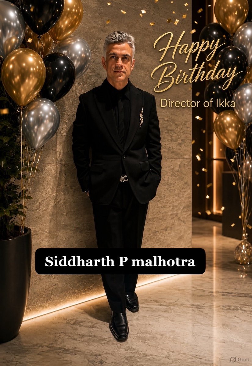 KanuKantiya19's tweet photo. सबसे खुशहाल जन्मदिन 🎁 🎂🥳
उद्योग के दूरदर्शी निर्देशकों में से एक सिद्ध पी. मल्होत्रा @sidpmalhotra को
#Ikka के निर्देशक और #shaque के निर्माता
कई और आने की शुभकामनाएं और #Ikka2 के लिए ढेर सारी शुभकामनाएं https://t.co/Bx61pPZlxi