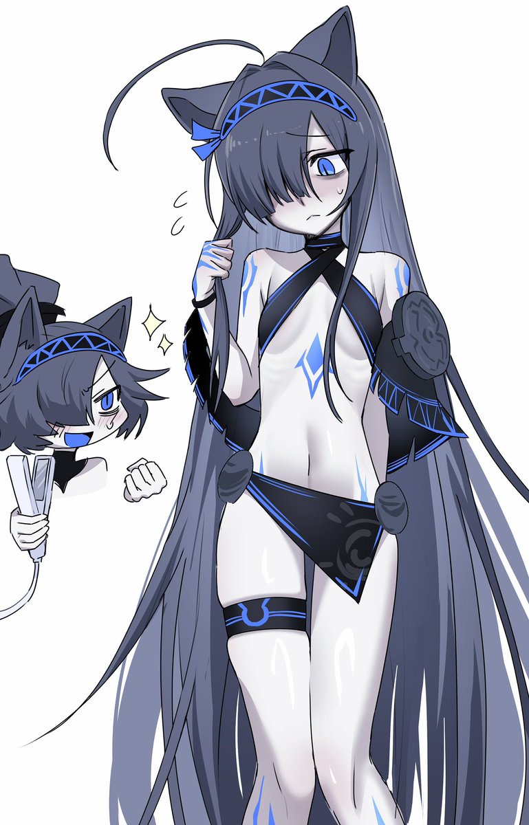 Kirihara_nyanko's tweet photo. ストレートのキャスもかわいいと思います https://t.co/1gquwxcs92