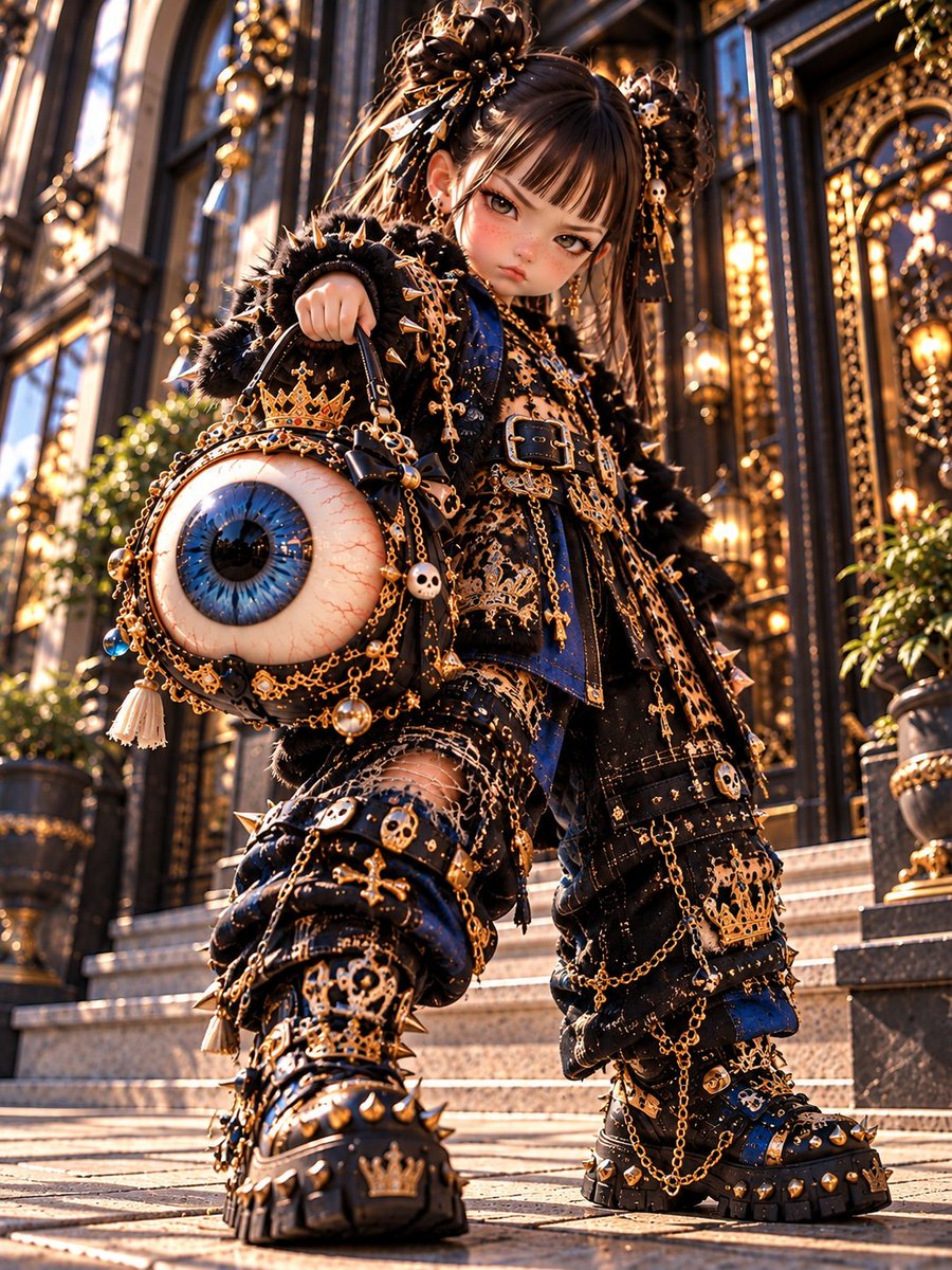 moon81bow723's tweet photo. 👁️👜 LOA 新作バッグ登場!
「ちょっと、どこ見てんのよ💢」
見てるのはバッグの方ですけど…🤣
視線を独り占めするつもりが、
バッグに全部持っていかれたロア様。👑
#LOA #ロア #新作バッグ #AIart #AnimeRealism #3Dart
#個性派ファッション https://t.co/dCYq0ITOsM