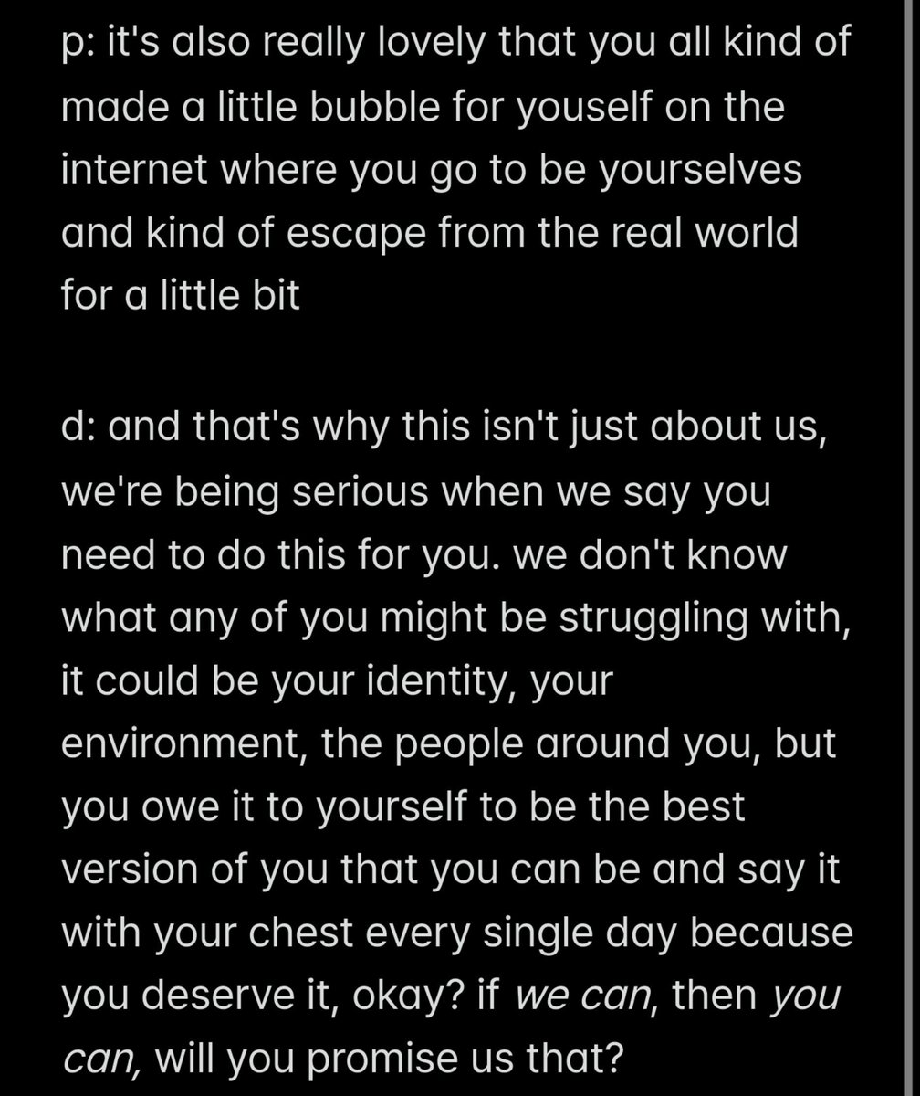 sonya_saturdays's tweet photo. #hltspoilers #hardspoilers 
-
-
-
-
part of the speech at the end of the show. i'm crying and idk how many times i am going to relisten to the audio of this. https://t.co/WDdckbWVVY