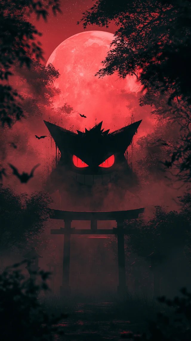 4kpapers's tweet photo. Gengar https://t.co/KYjr8bEDqM