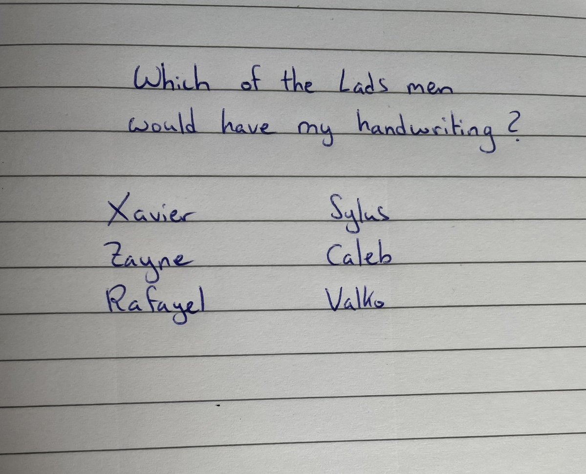 Strawbery_Sylus's tweet photo. My handwriting isn’t anything special. I wish I could make it prettier. 🥲❤️ 

#NoValkoNoMulti #SkipThisMulti https://t.co/NP7DBRR3RF