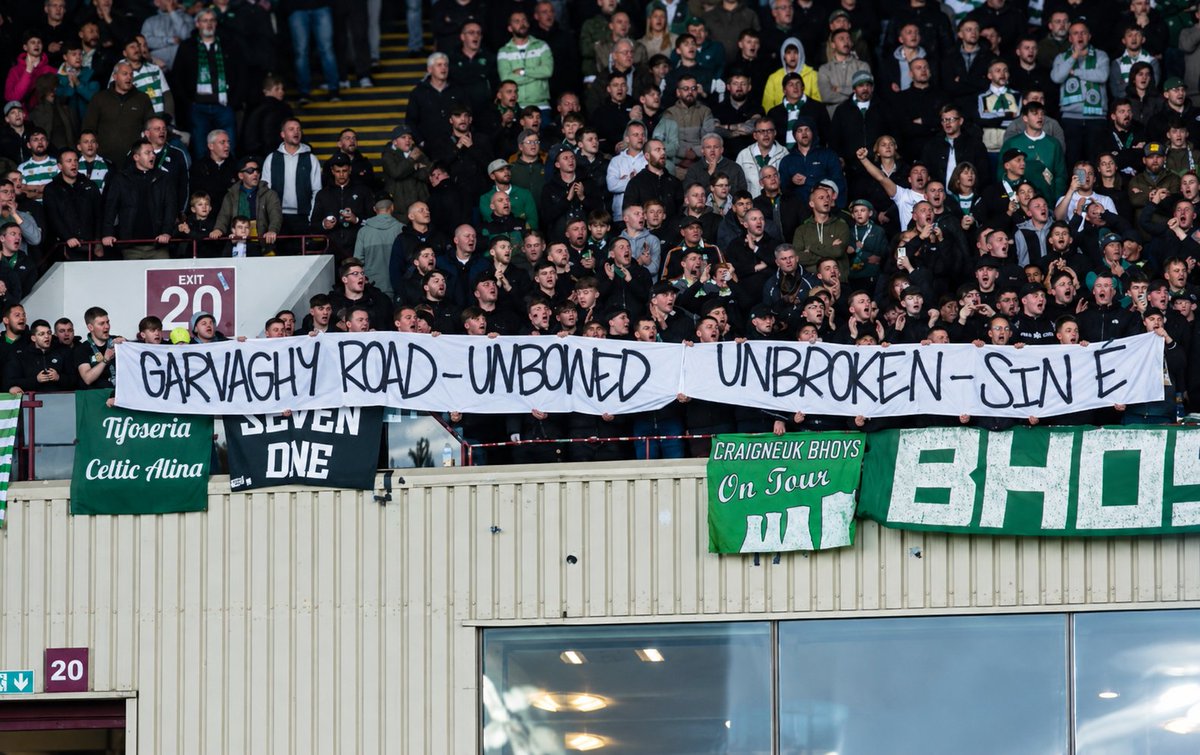 TheParkheadF's tweet photo. GARVAGHY ROAD – UNBOWED, UNBROKEN – SIN É https://t.co/FYk2rUfG0s
