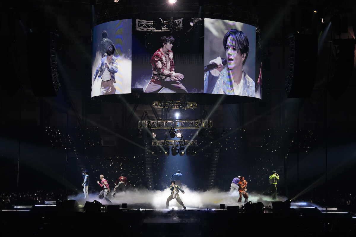 topicool_jp's tweet photo. 【トピクル】

FANTASTICS、サンドーム福井で全国ツアー完走！天国の仲間と巡った“9人”の10周年ツアー

ライブでは、ボーカルの中島さんと八木さんの圧倒的な歌声とダンスで魅了。全25曲を2時間半超にわたって全力で届けました

▼記事はこちら▼
🔗https://t.co/kcwWLuva8T

＃FANTASTICS https://t.co/DD13RRWkN9