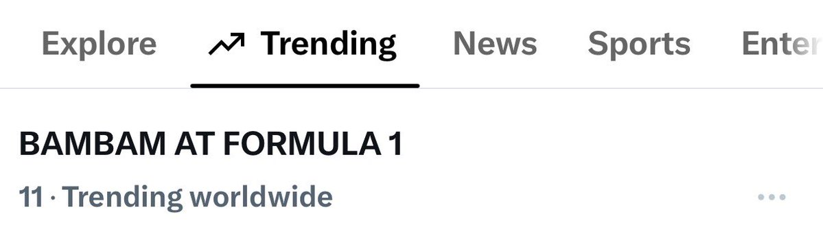 BamBamBooster's tweet photo. 11 เทรนด์โลกแล้วค่ะ ใกล้มาก TOP10 ทำได้!!!

BAMBAM AT FORMULA 1
#BamBamxadidasxMercedesF1 https://t.co/EXrpFs5Cpe