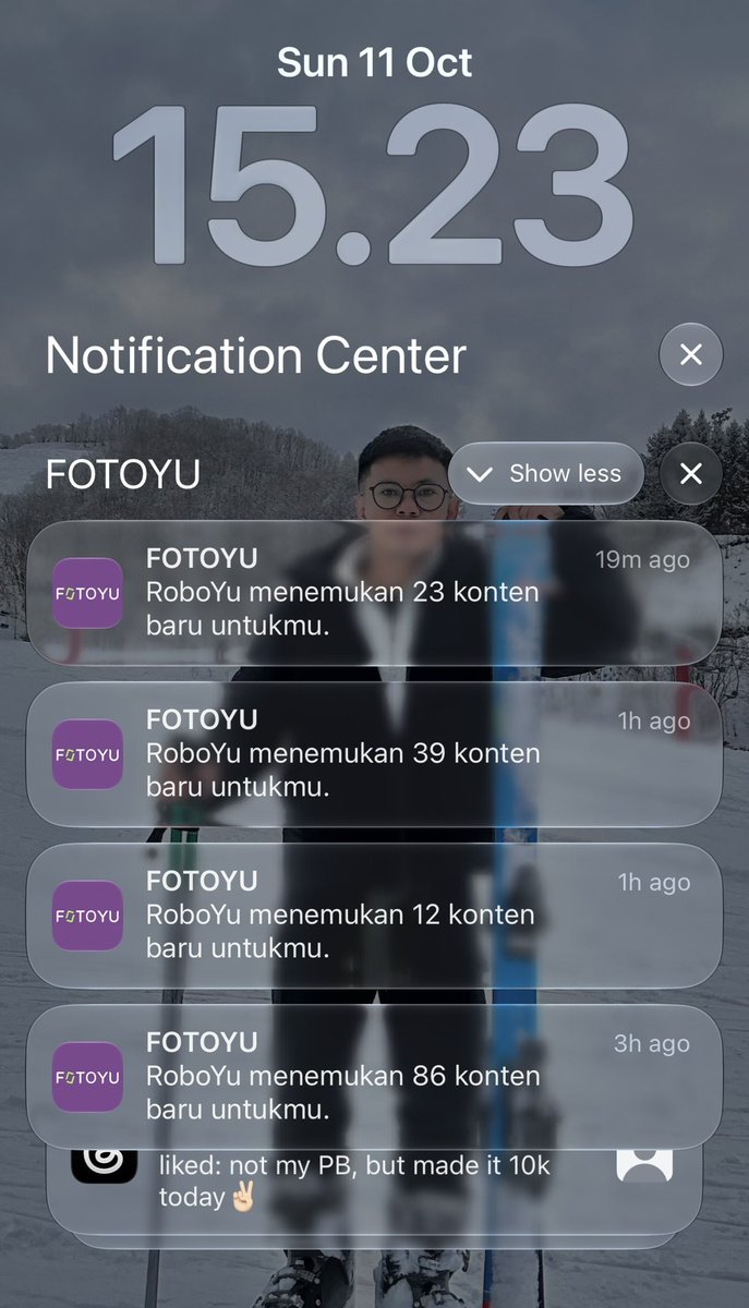 onlyramdan's tweet photo. bahayanya CFD di Sudirman-Thamrin: habis lari, terbitlah notifikasi 😭 https://t.co/bVWt7Yt223