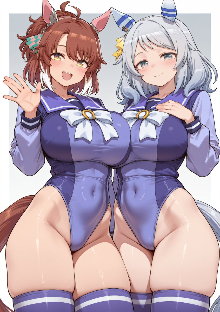 UDONko8686's tweet photo. 一度作ってみたかった制服レオタード✌

ヒシミラクル / Hishi Miracle
ダンツフレーム / Dantsu Flame https://t.co/VW8dQHCRcm