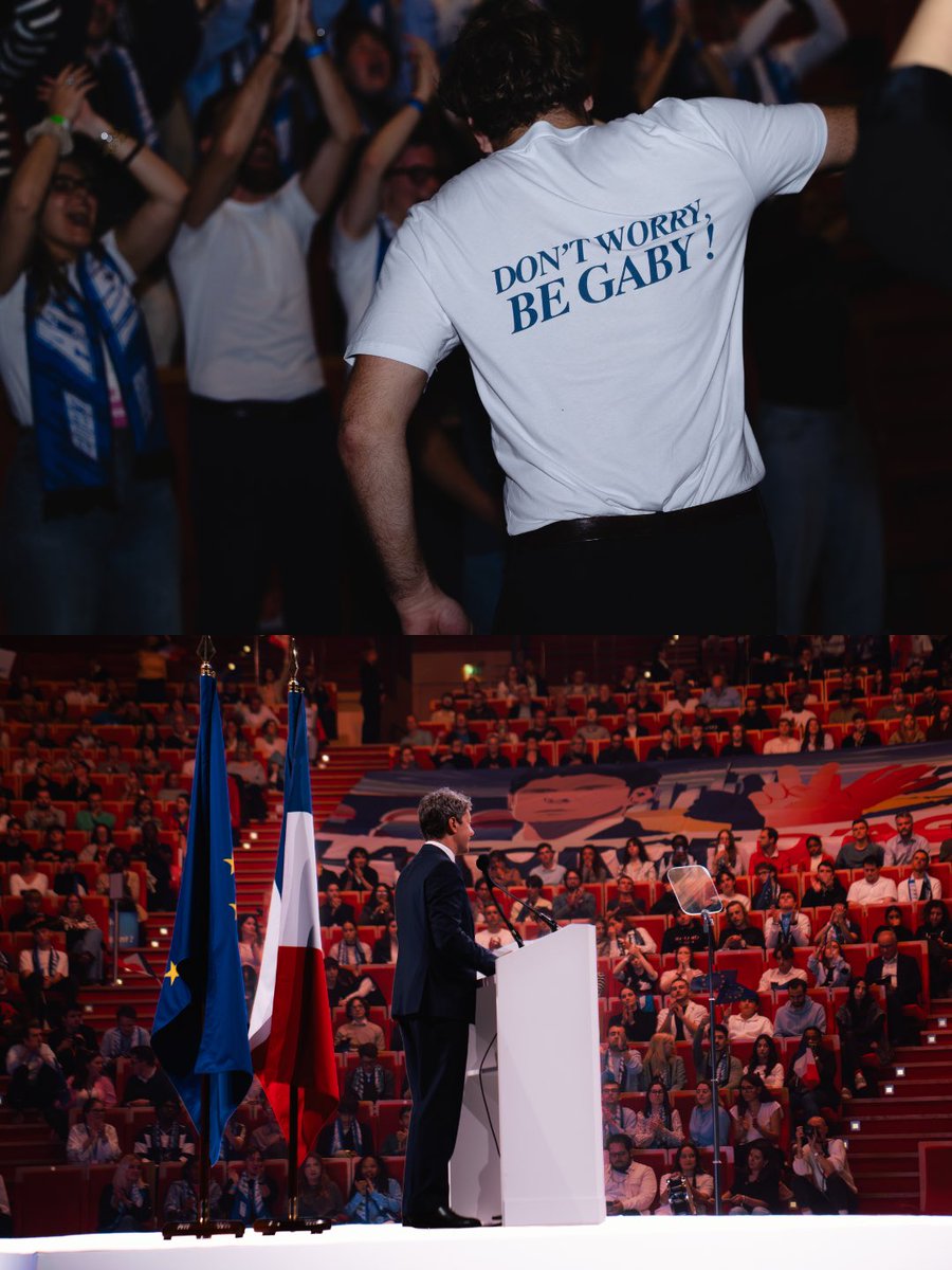 midy_paul's tweet photo. LYON, QUELLE ÉNERGIE ! 🇫🇷

Plus de 2 000 personnes réunies pour le discours de @GabrielAttal à la jeunesse !

Notre priorité ? Donner plus à ceux qui commencent leur vie : plus de formation, plus d’opportunités, plus de liberté pour travailler, entreprendre, s’engager et réussir.

Cela passe par une école qui retrouve l’excellence, une économie qui innove pour créer des emplois et augmenter les salaires, et des États-Unis d’Europe capables de rivaliser avec les grandes puissances.

C’est comme ça que nous construirons une France d’avance !