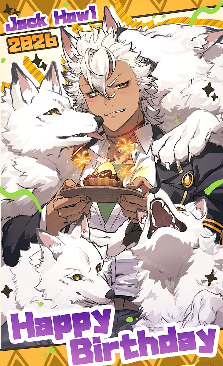 WYY1KWKV88gg8uo's tweet photo. #ジャック・ハウル誕生祭2026
#ジャック・ハウル生誕祭2026 
ジャックハウル、多分家族からいっぱいおめでとうがきた筈 https://t.co/ptQZnBMpvk