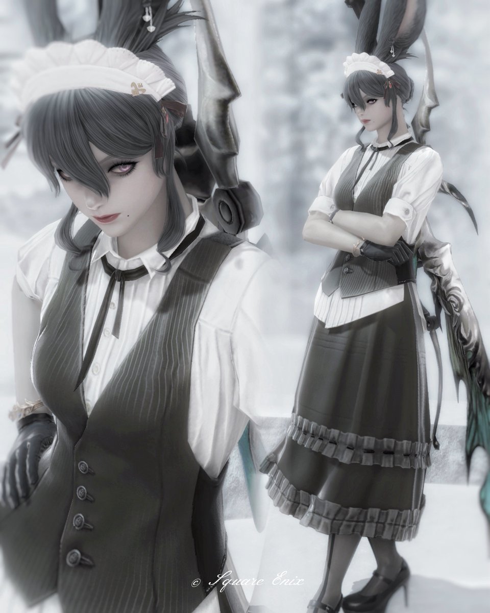 _ffmeow_'s tweet photo. 𝑀𝑎𝑖𝑑 🍽✦

#FF14SS ┊#ヴィエラ https://t.co/Q0B2Nr4oXQ