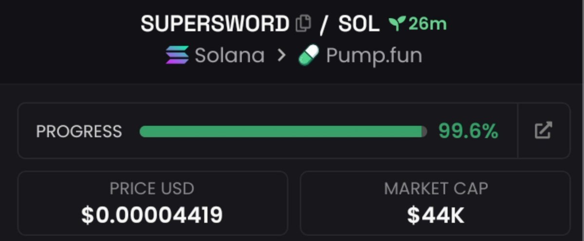 1_theanalyst's tweet photo. 💎Token : $SUPERSWORD
📈Entry:$44k
📊Peak:$1M
🚀Gain: 22.7x Profit 
No hype- just early calls , sharp entries, serious profits and great insiders info 
Dm for my Invite link to My Alpha telegram Channel now 

⛓️ #solana #memecoin #cryptotrading https://t.co/lMCjOb2BLC