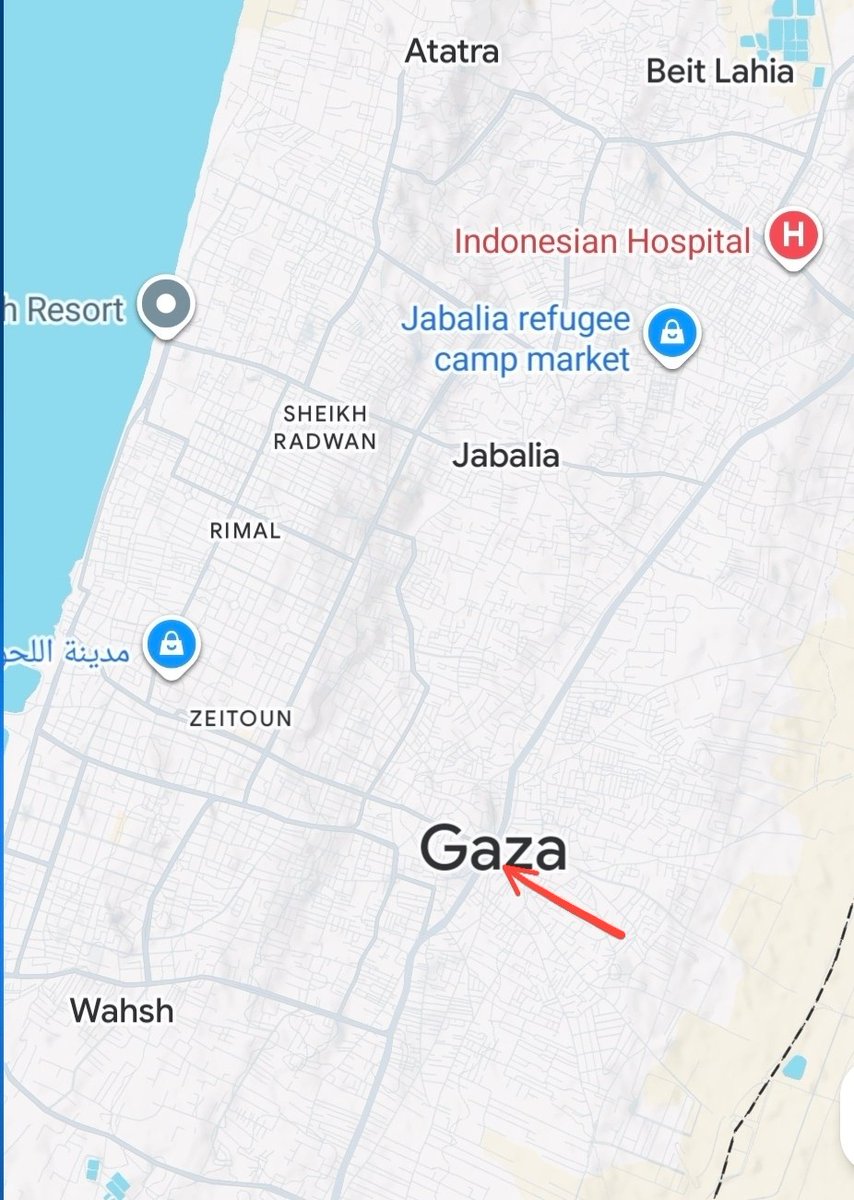 MOSSADil's tweet photo. IS HAMAS' GAZA SHRINKING? IDF MOVES “YELLOW LINE” WEST
Israeli forces have reportedly shifted the concrete barriers marking the “Yellow Line” farther west in eastern Gaza City, reaching the Shuja’iyya Junction area near Salah al-Din Road. JFeed
Residents in the newly affected area have begun evacuating, while displaced families near the junction are calling on Gaza City’s municipality to provide alternative land for their tents.
@selenaryan_