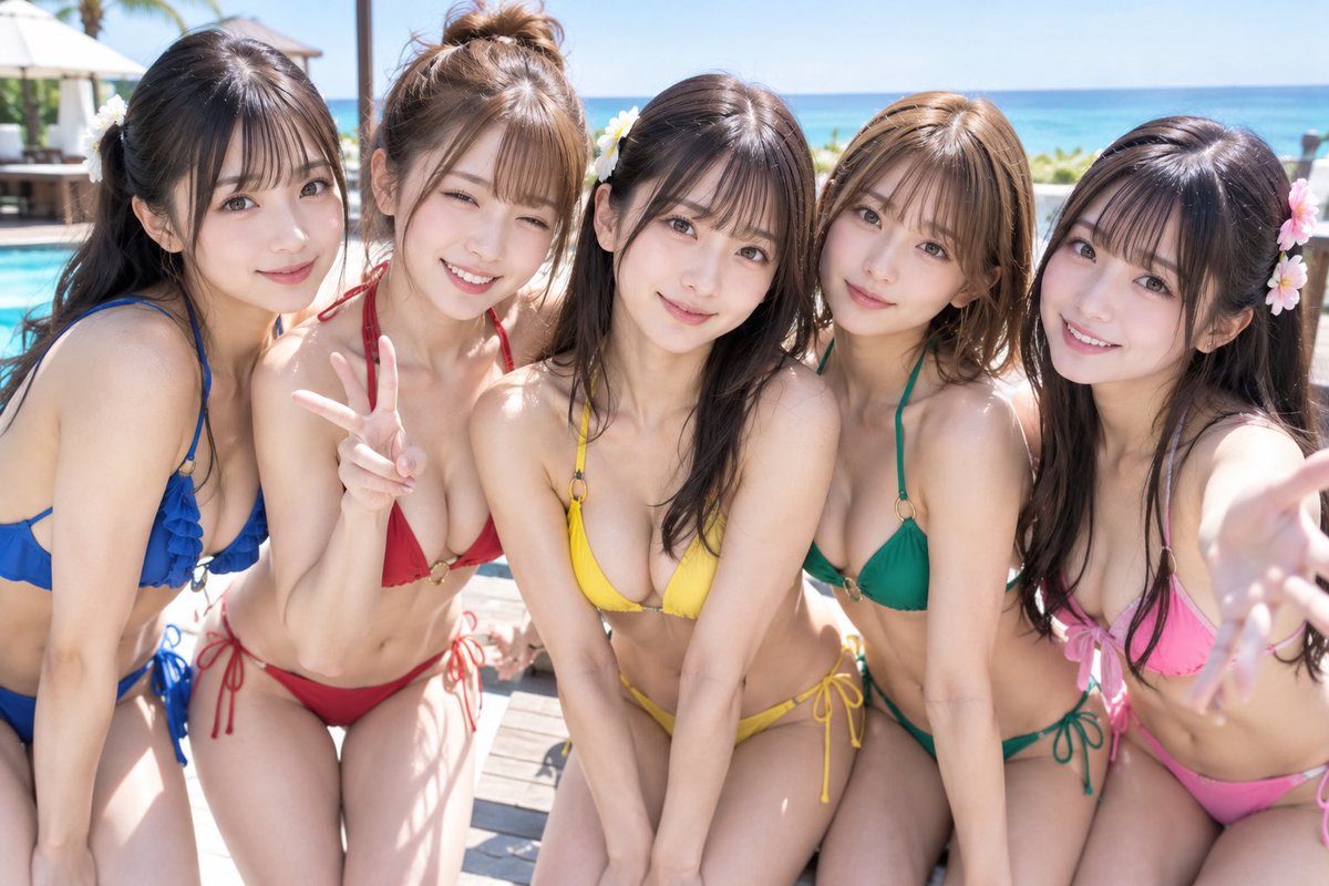 aihero7's tweet photo. 5人組アイドル
#AIgirl #AIart #AI美女 #SFW https://t.co/WShzV7DRfT