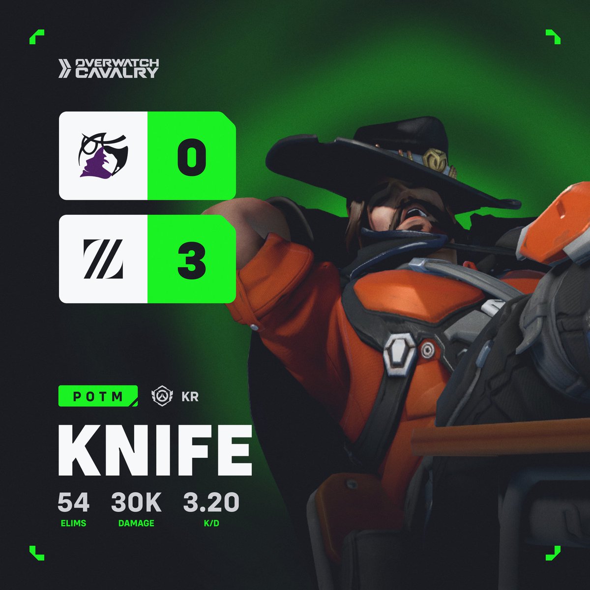 OWCEsports's tweet photo. When they were inviting @zetadivision over for a round of poker, I don't think they were ready for the knife that was in their pocket 🗡️ https://t.co/9MA5qegycd