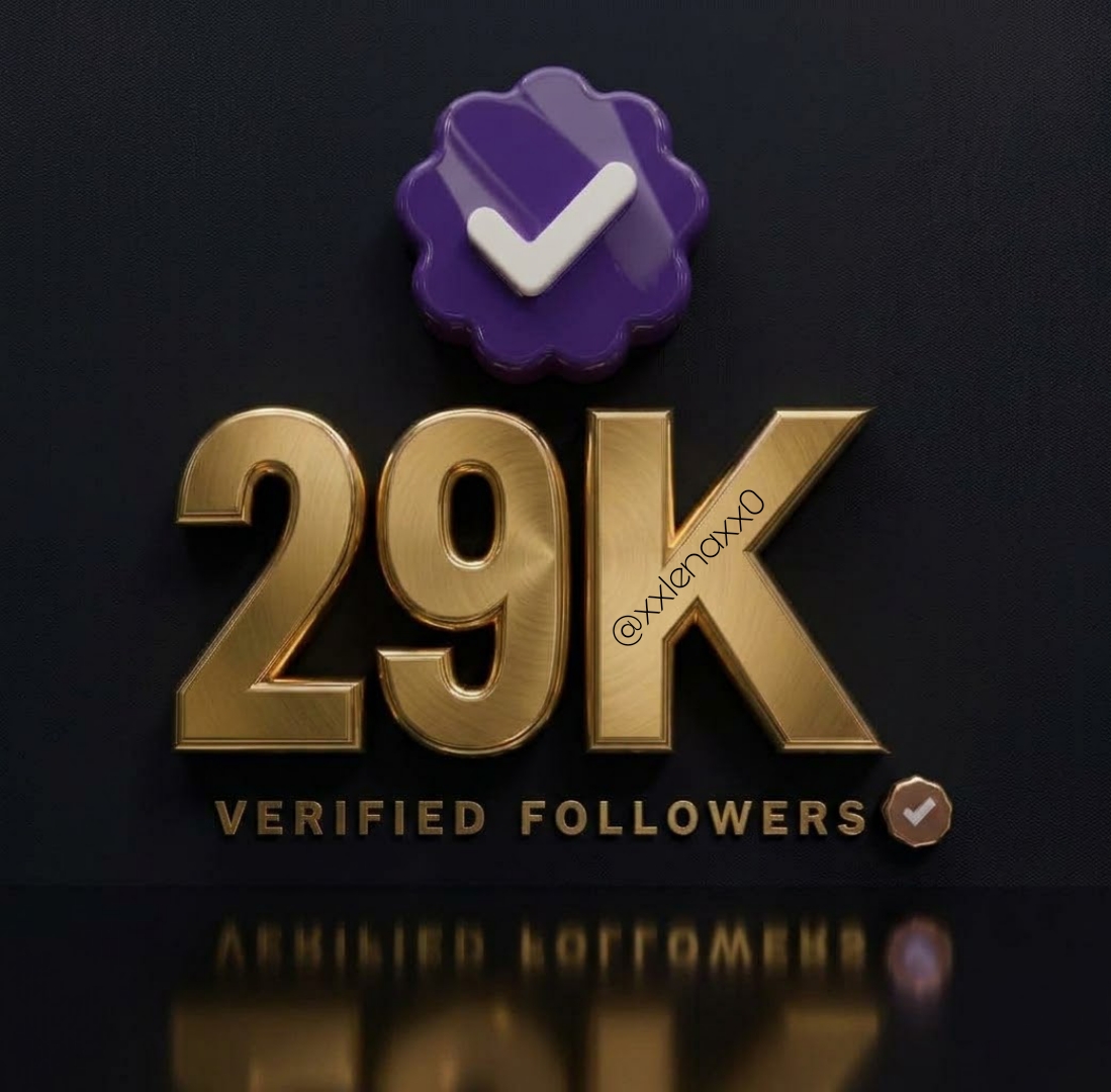 xxlenaxx0's tweet photo. Do you need +10k verified followers ❗

Say >>>> Fast 👋

I will boost your page ✈️💯
👑 https://t.co/9qh7atLeqE