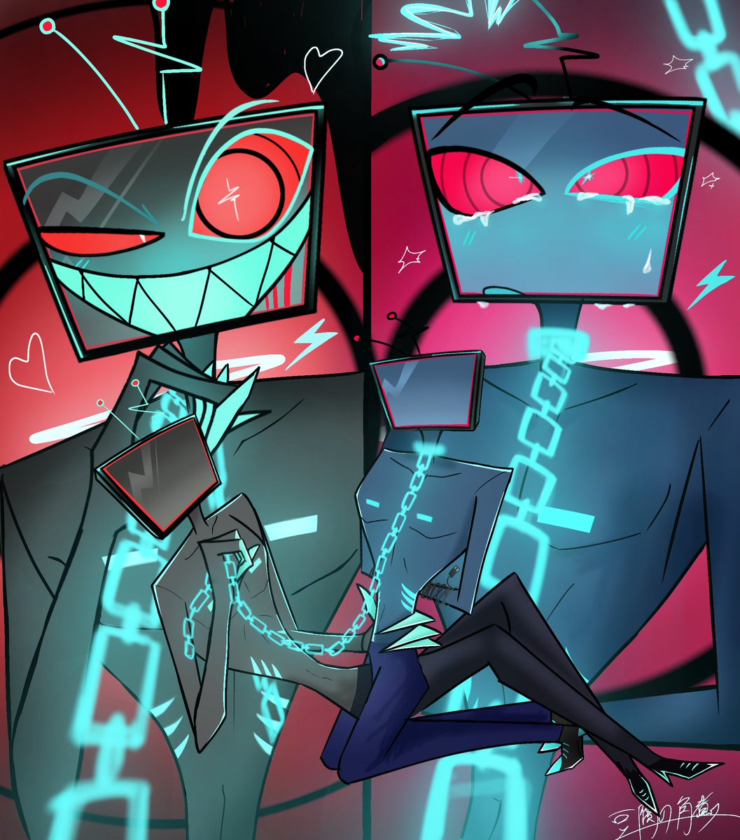 keyn9kqc's tweet photo. 躾
 #Vox
 #HazbinhHotelFanart https://t.co/7NKCmYyr9w
