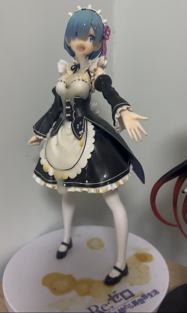 aru_bkk's tweet photo. れむちゃんに
 #フィギュアぶっかけ  #無洗 https://t.co/TlmU0OBlE6