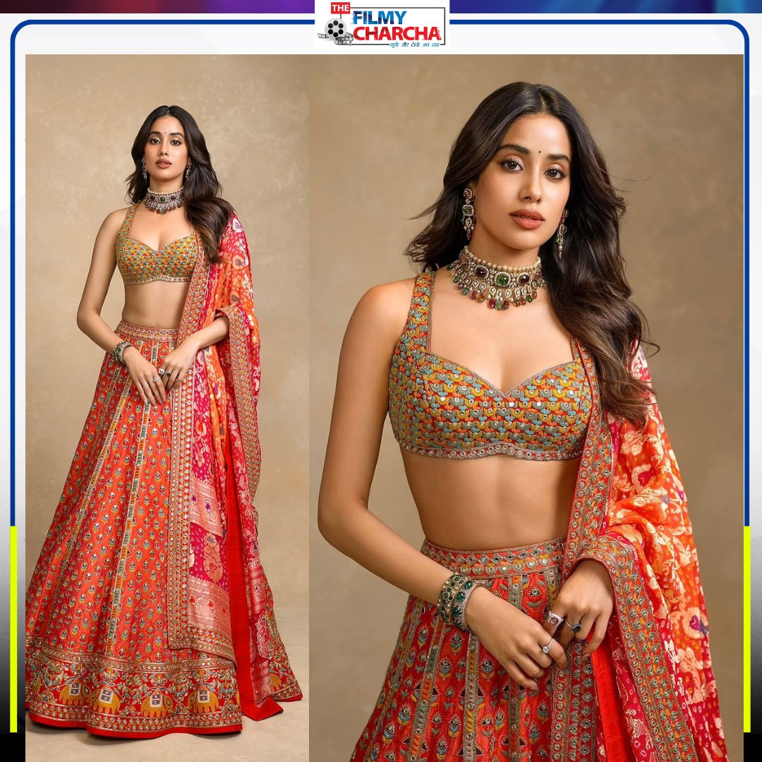 thefilmycharcha's tweet photo. Navratri Day 1 – Orange 🧡 Celebrating Maa Shailputri, the symbol of strength, devotion & new beginnings. 🌺🙏
Embrace positivity, spread happiness & let your inner light shine! ✨

Jai Mata Di! ❤️🙏

#Navratri #Day1 #MaaShailputri #OrangeDay #FestiveVibes

[ Janhvi Kapoor, Shilpa Shetty, Ananya Panday, Triptii Dimri, Madhuri Dixit, Shraddha Kapoor, Navratri Day1, Navratri 2026 ,Navratri, Viral, Trending ,For you]