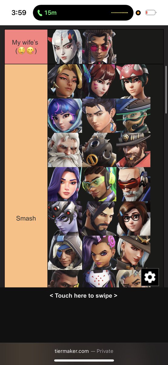 Sorenissily's tweet photo. Smash or pass overwatch it’s choppy but shhh

(Also pretend Sierra is in smash) https://t.co/LxBvPpJMhE