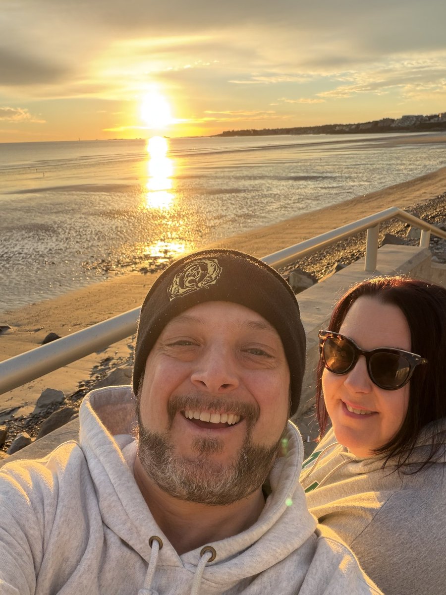 revsully's tweet photo. Sunrise on our first anniversary.
Thank you all for the well wishes. https://t.co/hoAq7xMPnY