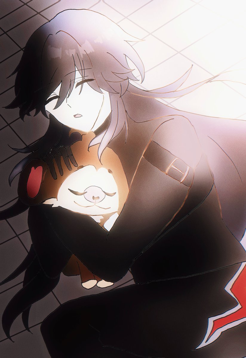 Subkujiradayo's tweet photo. 「また探偵さん床で寝てるだぬ！」

#Ashveil #HonkaiStarRail https://t.co/YnDcuYWKfm