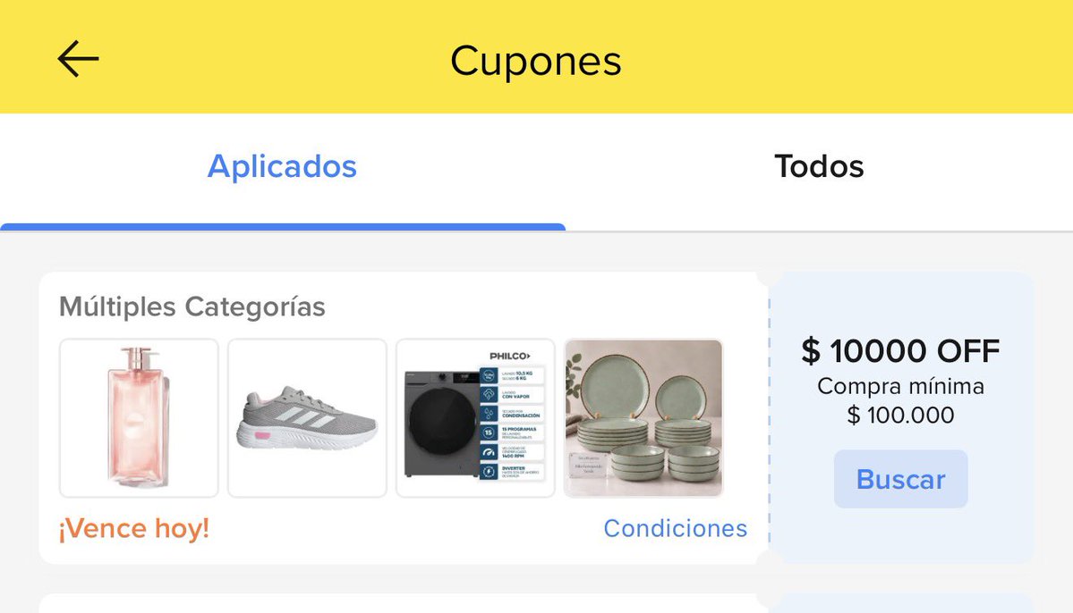 vmenditto's tweet photo. 🎟️ Cupones por ahora vigentes 

💰 $10.000 OFF 
https://t.co/a6jwIcr28I
  
💰 $12.000 OFF 
👉 https://t.co/qcTIJgM0H6 https://t.co/jW4w8n9b9u