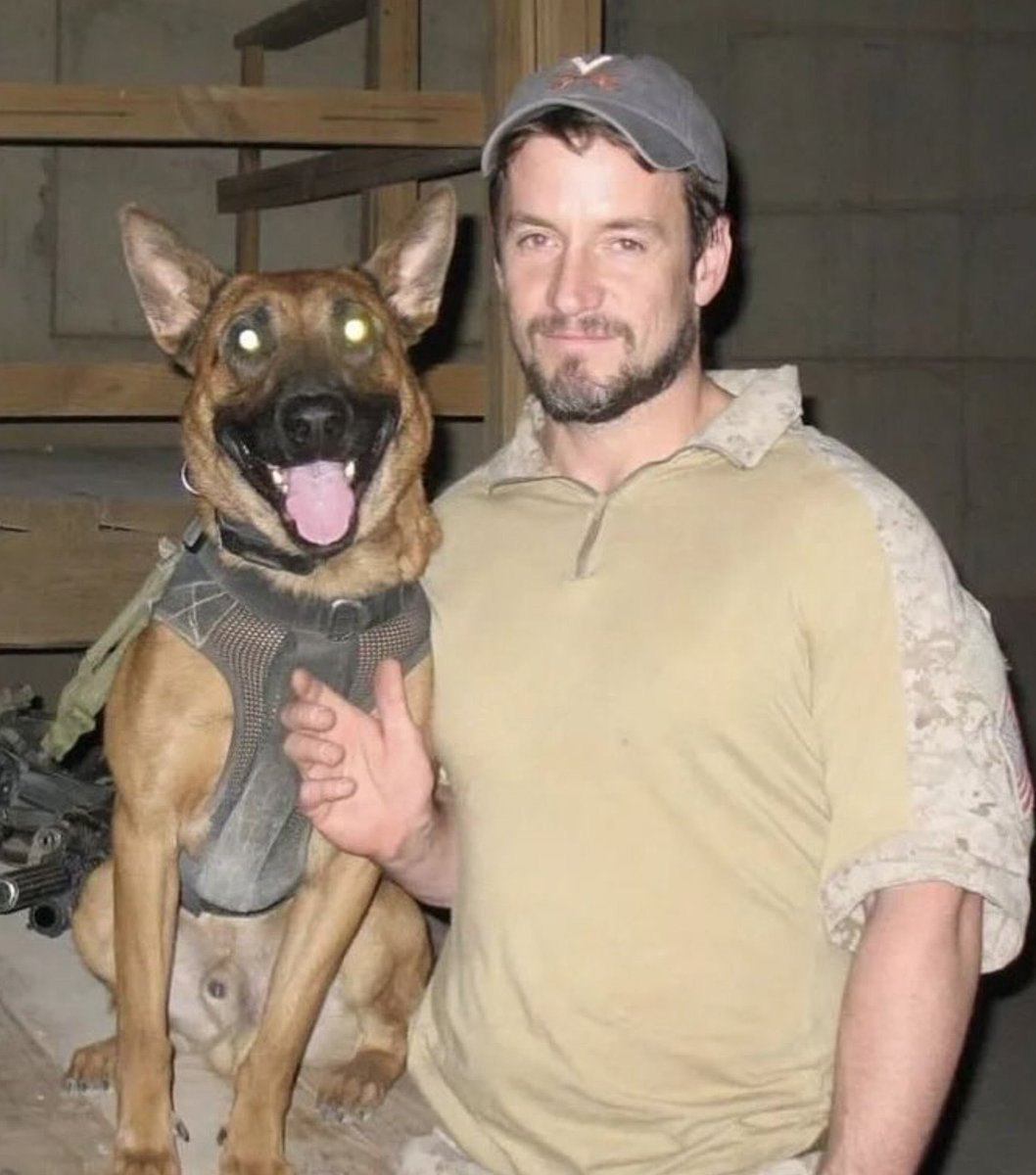 specopsmag's tweet photo. Dave Nielsen, former Army Ranger and operator with our Army SMU. He grew up in Detroit, and in interviews he credits learning to push through adversity as a kid with getting him through selection. His first combat experience was the 1989 combat jump into Panama as a young Ranger with the 75th Ranger Regiment. He later passed selection for the Unit, where he worked as an assaulter, breacher, K9 handler and sniper team member, deploying many times.
His story is bound up with his dog, Pepper. During a deployment to Iraq, Pepper was killed while rooting an enemy fighter out of a sewer hole on the banks of the Tigris River. Nielsen searched for her all night but had to leave when the sun came up, because they were in enemy territory. The mission was featured in Channing Tatum's HBO documentary War Dogs, which follows three JSOC dog handlers and their K9 partners. He has said her death changed his life, and has talked openly about the scars that followed the war.

After leaving the Army, Nielsen earned a degree in theology and biblical studies. He now co-hosts The Christology Podcast, where he talks about faith alongside his years in special operations. A man who spent a career at the sharp end, lost a partner on the objective, and went on to build a second life around meaning and faith.