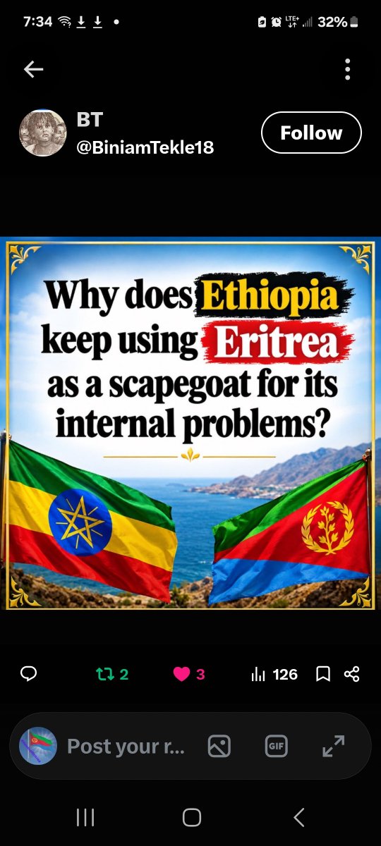 ogbagior's tweet photo. @BashirHashiysf #Ethiopian defence force is final destination dream is #assab #massawa and #Asmara not #Tigray . Clearly declared for 3 years from #abyAhmed #generals #Activists and no singe statements from the dead #AU please relocate from #addis. https://t.co/MWPOGQsJHl