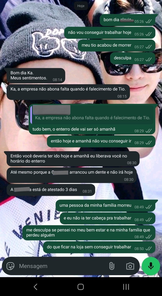 hoyoonbx's tweet photo. quando tentei ano passado negociar com o patrão naquela empresa de gente cuidando de gente recebi isso https://t.co/n01PyivZaA