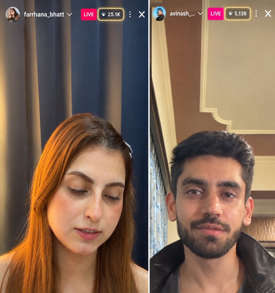 Hanafeverforevr's tweet photo. Avinash might have won a trophy but the real win was winning Hana’s heart...And those LIVE viewers? 25.1K for Hana vs 5,138 for Avinash....

NUMBERS DON’T LIE. THE CRAZE SPEAKS FOR ITSELF.....❤️
Abhi Avi ke kutte bhokenge to Haddi daalna Rebellions ka farz hai.... Shuru tum kroge khtem hum...🥱
#KKK15  #FarrhanaRebellions