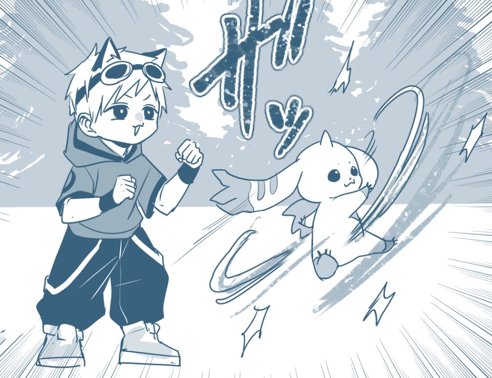 Cuenta__Atras's tweet photo. デジモンの放置ゲーでずっとテリアモン見てる https://t.co/Y2BlxNOmSh