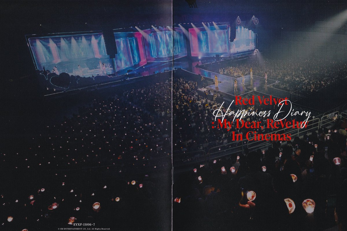 Taek0321's tweet photo. [SCAN] Red Velvet Happiness Diary Blu-ray Memorial Cinema Booklet https://t.co/Cy8kqG5Rze