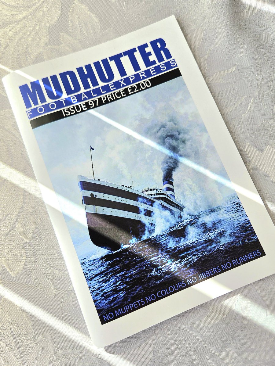 YCSP84's tweet photo. Brilliant as always &amp; well worth the wait. Issue #97 of @mudhutter. A superb Sunday read. #fanzines https://t.co/x99tAW162D