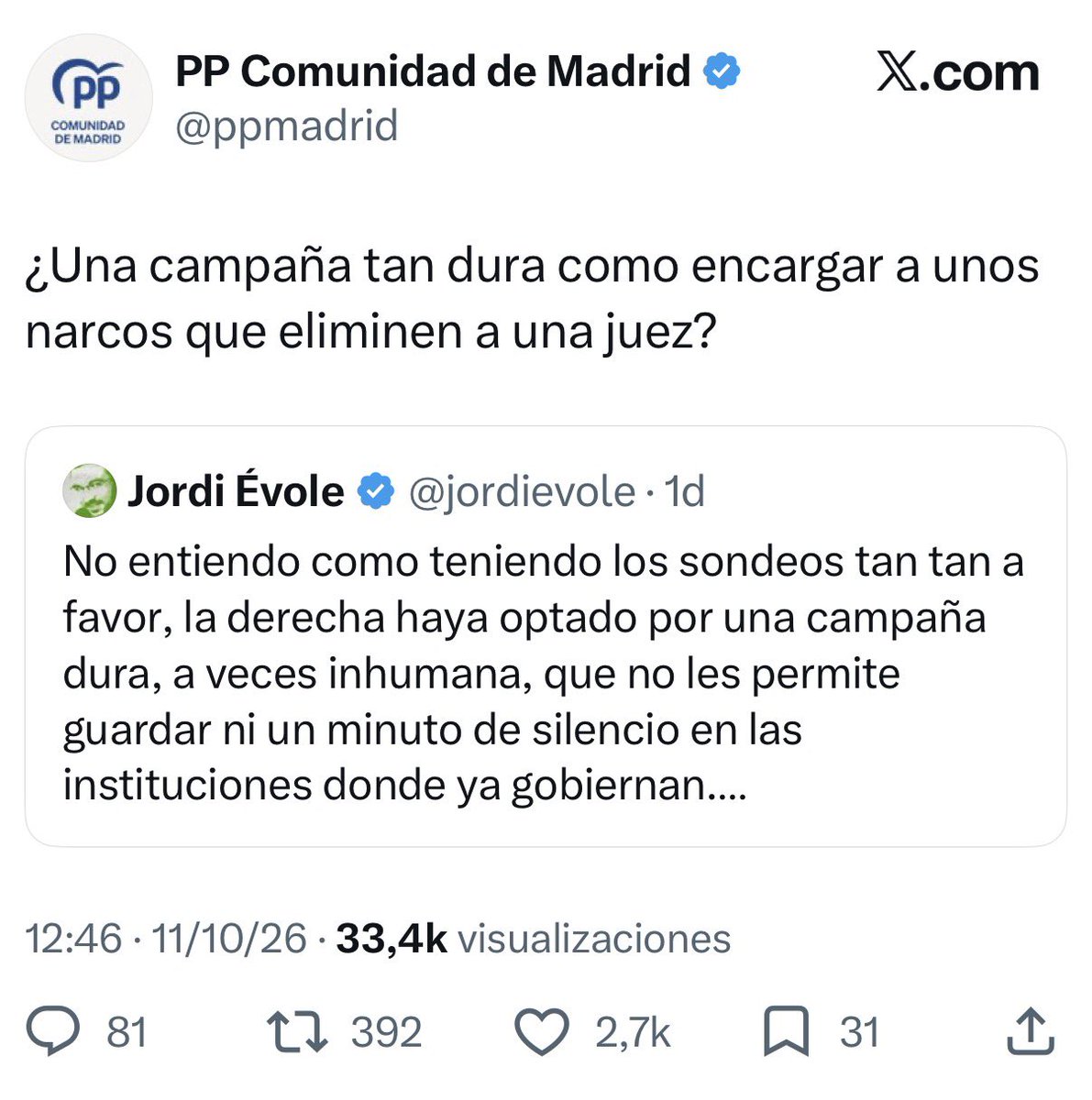 mejoreszasca's tweet photo. ZASCA!!!!!!!!!!! de @ppmadrid a @jordievole https://t.co/qG6b7sJFf8