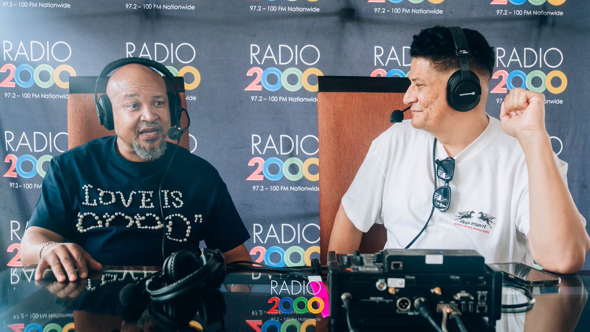 Radio2000_ZA's tweet photo. #TheComfortZone | We’re joined by Ben Mmoseme, Festival Director Of Cufa Fest. Today is the Finale. 

📍 Old Greys, Bloem
📅 11 October | Gates Open at 2PM

#CUFA2026 #RaEKwala #CUFAFinale https://t.co/G3VzKlnti7