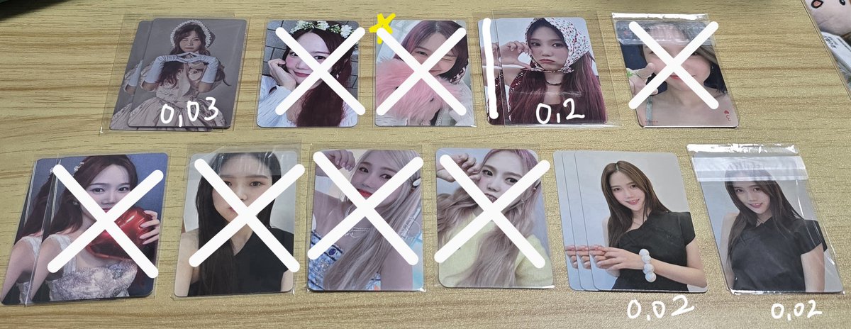 Daplagoganda's tweet photo. 오마이걸 효정 승희 미미 유아 유빈 아린 포카 미공포 

✔️ 큰하자는 없으나 예민하신분 거래❌️
☆-> 하자

사진 속 가격으로 판매

✔️ 5.0이하 인증❌️
✔️ 0.5이상부터 거래‼️

⭕️ 여러장 구매시 에눌 가능, 다른 게시물에 있는 포카 합배송 가능 ⭕️

메인트윗 확인 후 옾챗 주세요!
CU알뜰 +2000 https://t.co/eVupgUKpg2