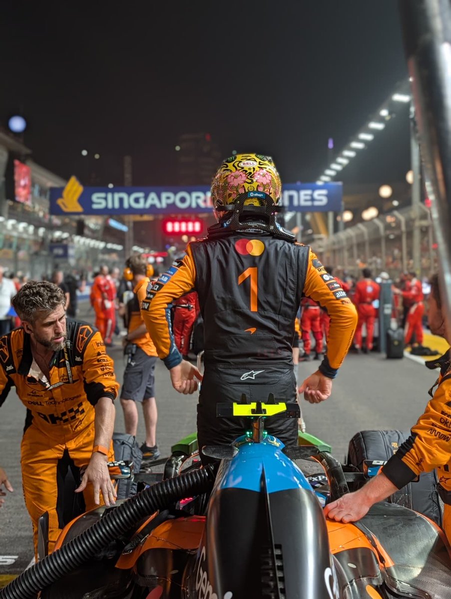 McLarenF1's tweet photo. LN ✨

#McLarenF1 | #SingaporeGP🇸🇬 https://t.co/vFEJToSOSF