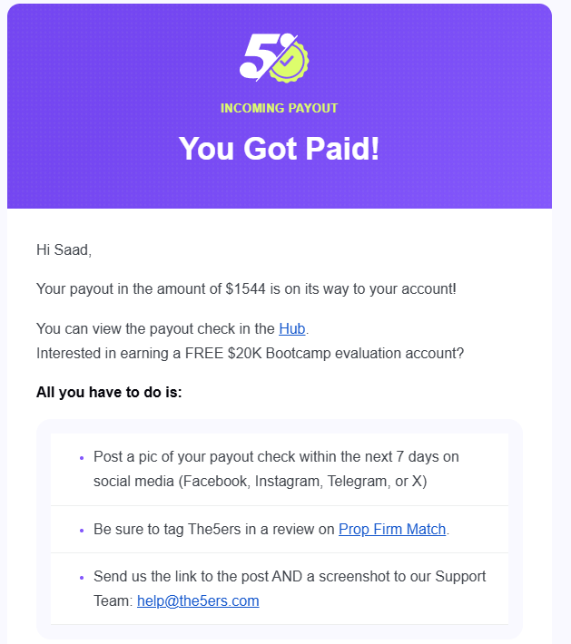 saadgfx_'s tweet photo. Received both payouts: $1,544. in total $3,088 within 24 working hours.
From @the5erstrading
Thank you, @the5erstrading
#trading #forex #firms #payoutrequest #the5ers https://t.co/MCVUy3fdxa
