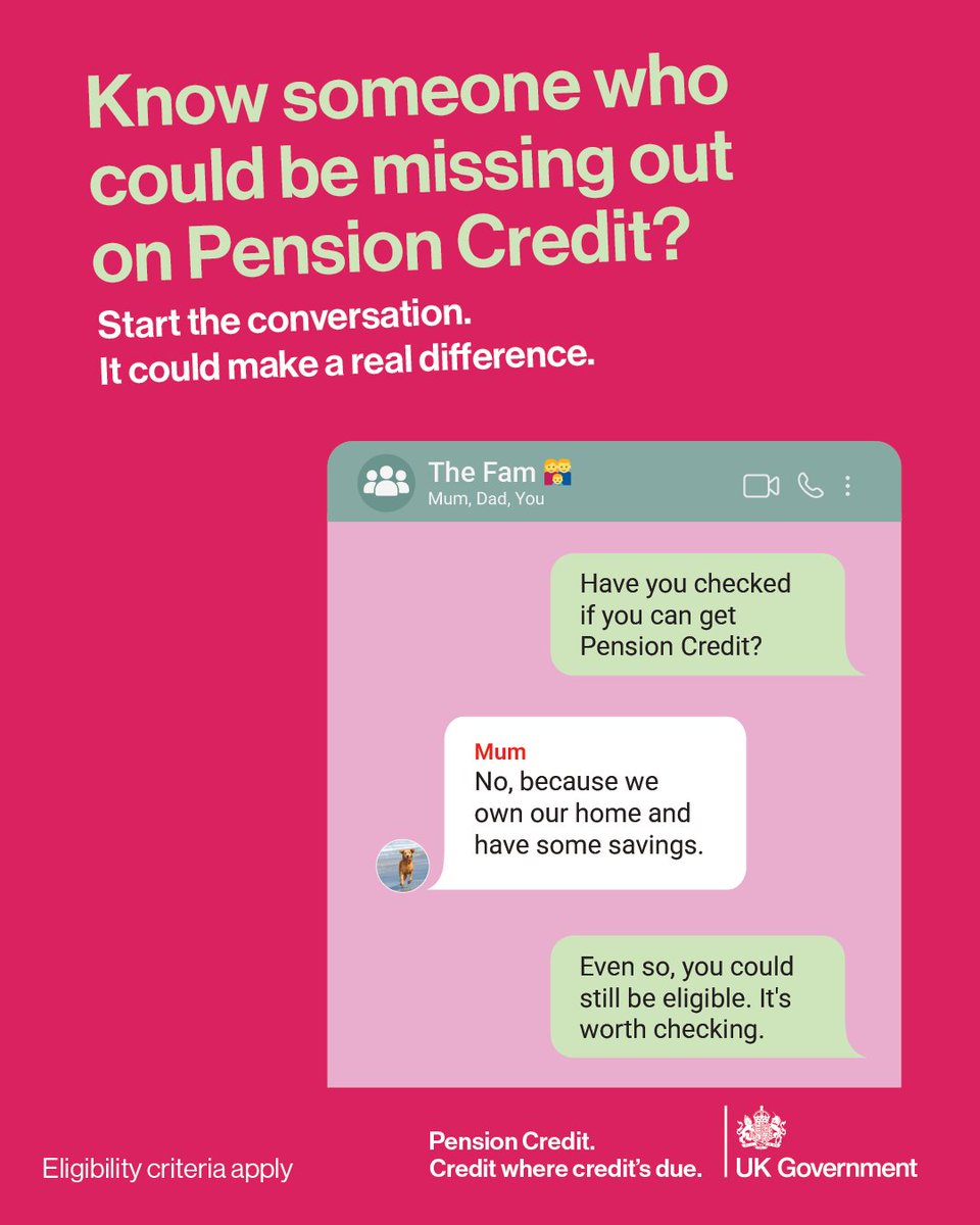portsmouthtoday's tweet photo. Pension-aged Portsmouth residents are missing out on Pension Credit because they don't know they qualify.

A quick check can see if you qualify: https://t.co/NOjyYVKRYO 

#pensioncreditweekofaction #PensionCredit https://t.co/lbTD4U3XK2