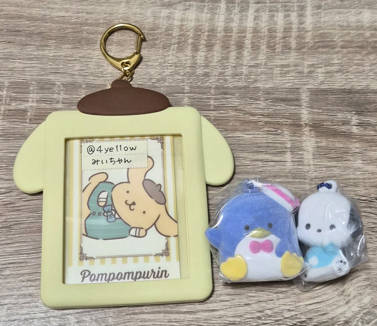 4ye11ow's tweet photo. サンリオキャラクターズ はぴだんぶい ふわわフロッキーマスコット2 ハンサムブルー【交換】
【譲】ポチャッコ、タキシードサム
【求】ハンギョドン、けろけろけろっぴ
郵送または都内手渡しでのお取り引き希望です。検索からもお気軽にお声がけください！何卒よろしくお願いいたします。 https://t.co/vwIC6zk6s5