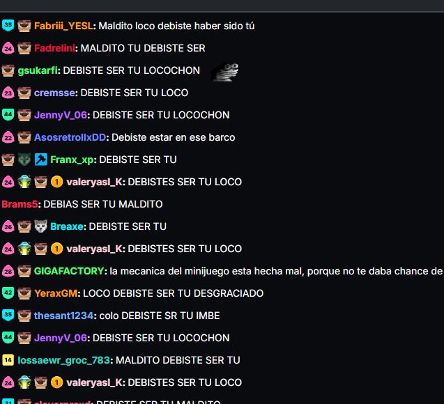 _Alesio_'s tweet photo. @locochoncin El chat antes del ecen principal https://t.co/hxP8s64VYC