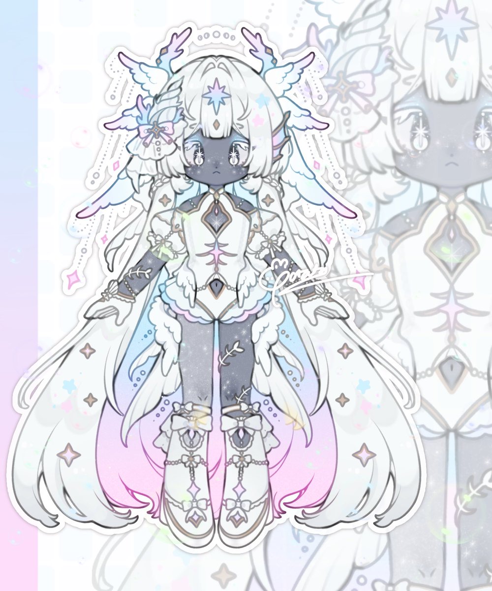 salt1622's tweet photo. 🫧Galaxy Angle Adoptable (Open) (⁠*⁠˘⁠︶⁠˘⁠*⁠)⁠.⁠｡⁠*~✨

🫧Price: $150.

🫧You can check the link below if you have interest!! 🥺🌟

💖 and 🔄 are really appreciated!!! 

#oc #adopt #Vgen #art #adoptable https://t.co/jAIYcbr6FQ