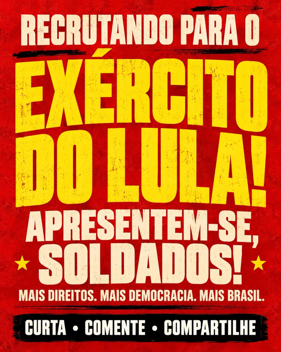 MoraesBFRRJ's tweet photo. #LULANAPAULISTA 
#LULANAPAULISTA 
#LULANAPAULISTA 

#EXERXITODOLULAEMCAMPO https://t.co/tR82bmKASS