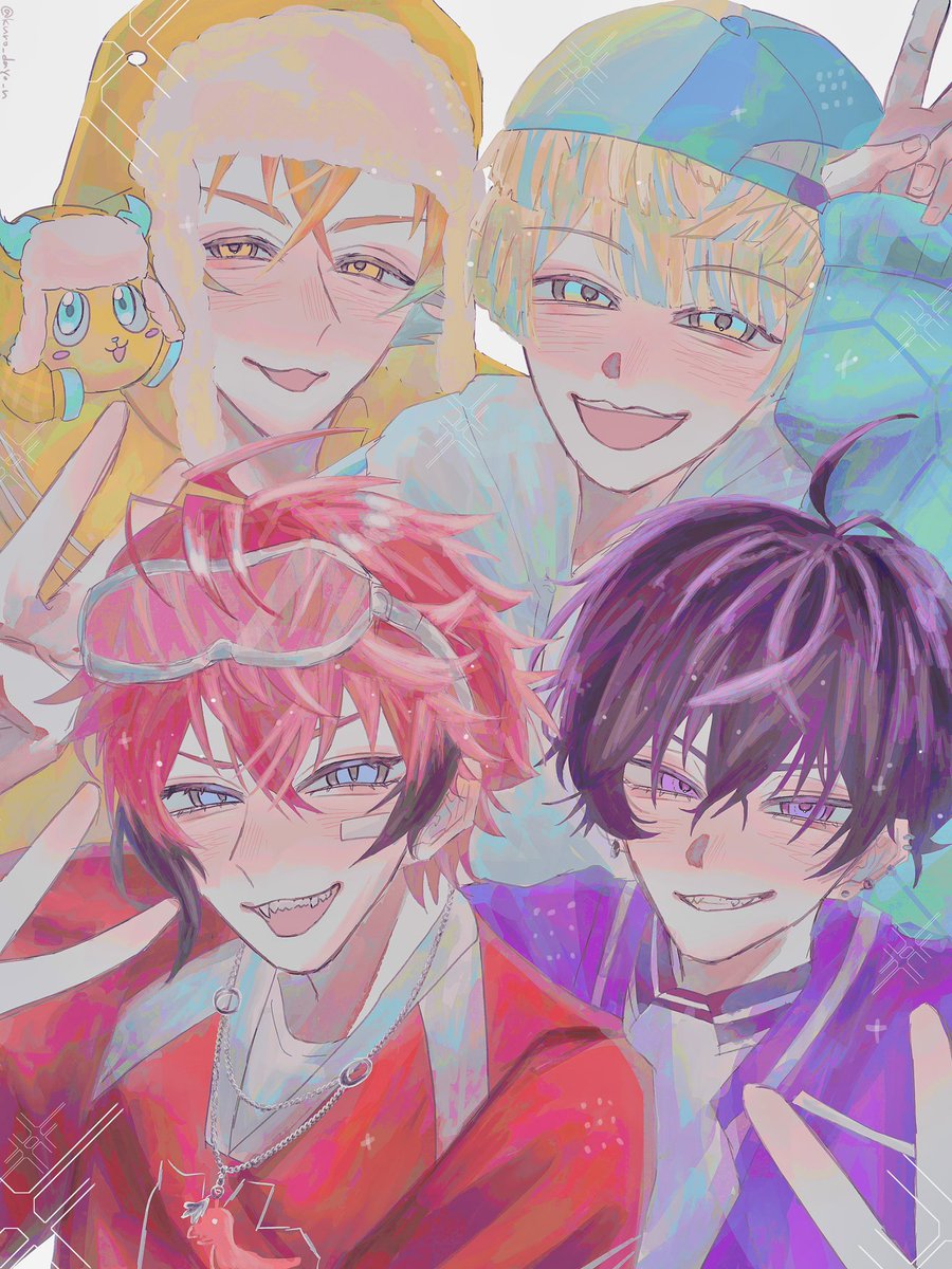 kuro_dayo_n's tweet photo. 現地行けてないのに余韻エグすぎるので🏷️やりま〜す💖💖💖
🍱🦖中心にのんびり描いているド新規🔰ですよろしくお願いします🎶

 #三連休はフォロワーさんが増えるらしい
#にじさんじ絵描きさんと繋がりたい
#めちゃつえー絵描きさんと繋がりたい https://t.co/dfiUc4H1Az