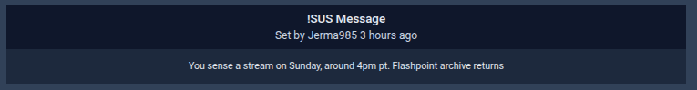dukes55710's tweet photo. #jermatwt #jermaupdate

Stream Title pre-game changed for today's stream.

And he'll Stream around [4:00PM PST / 7:00PM EST] https://t.co/ku1TJnFGKg